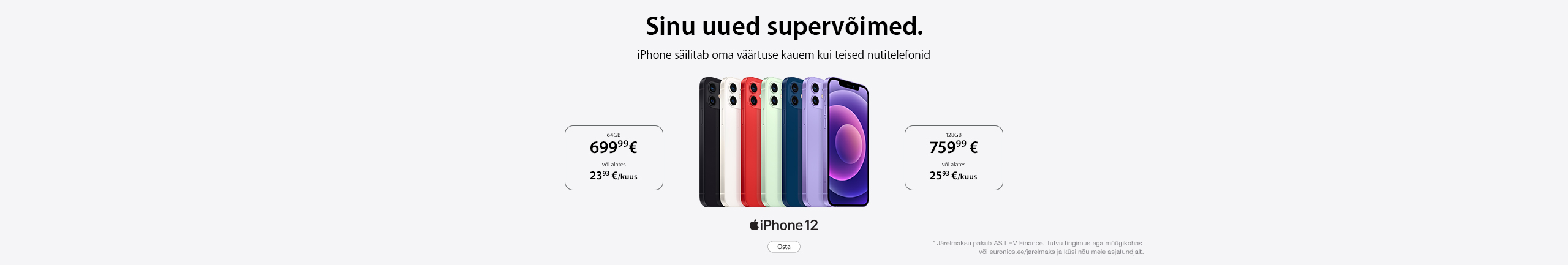 iPhone 12 special offer!