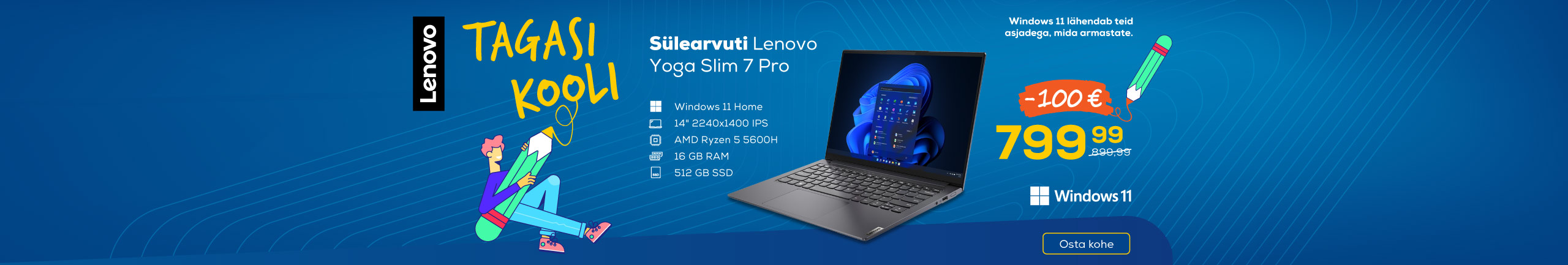 Back to school! Start Your new school year with a new Lenovo laptop!