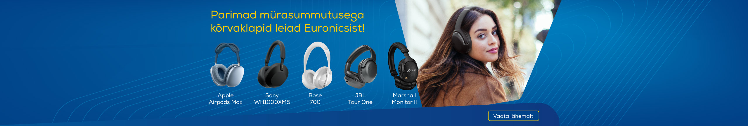 Best selection of noise canceling headphones!