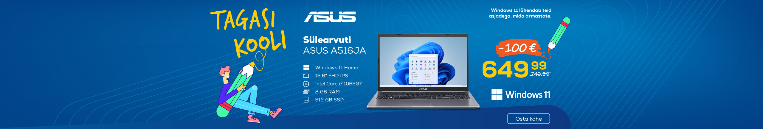 Back to school! Start Your new school year with a new ASUS laptop!