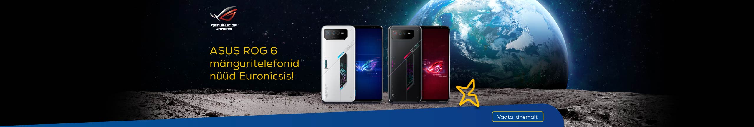 ASUS ROG 6 gamer smartphones now available!
