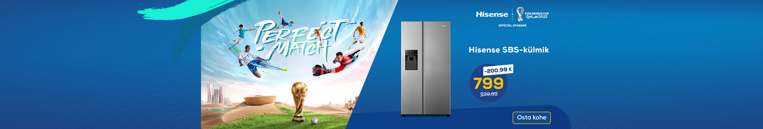 Discover HiSense SBS refrigerator
