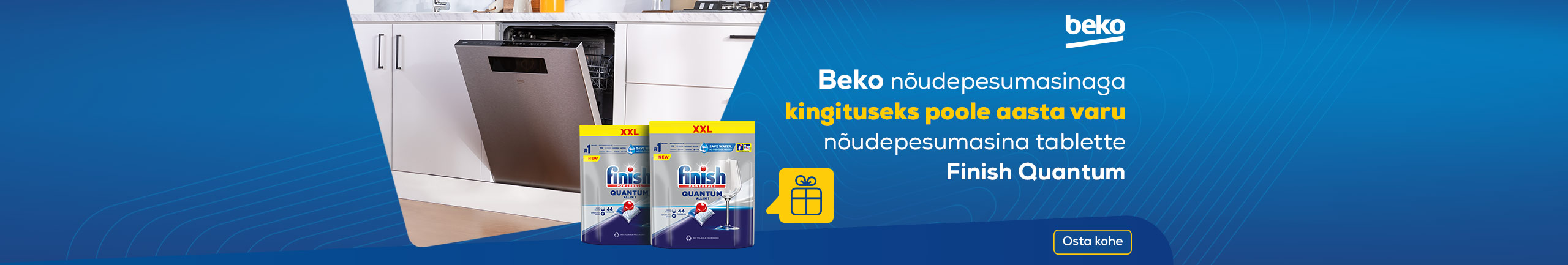 Buy Beko dishwasher and receive a gift!