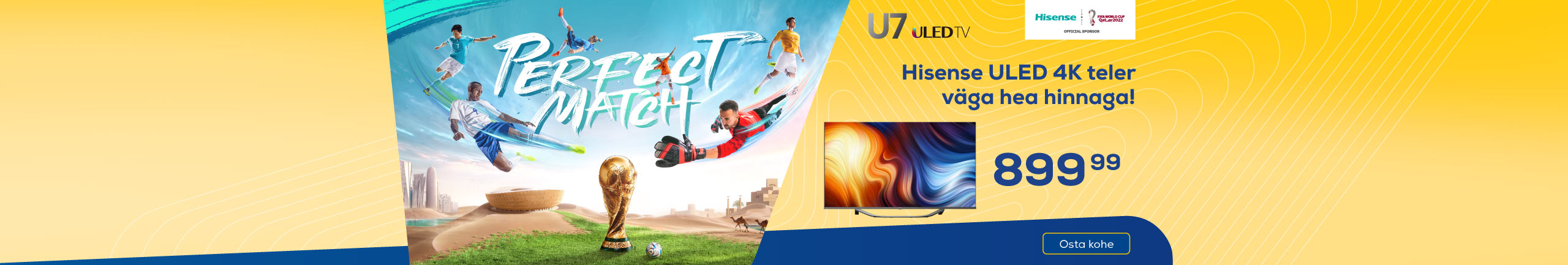 Hisense ULED 4K TV sale