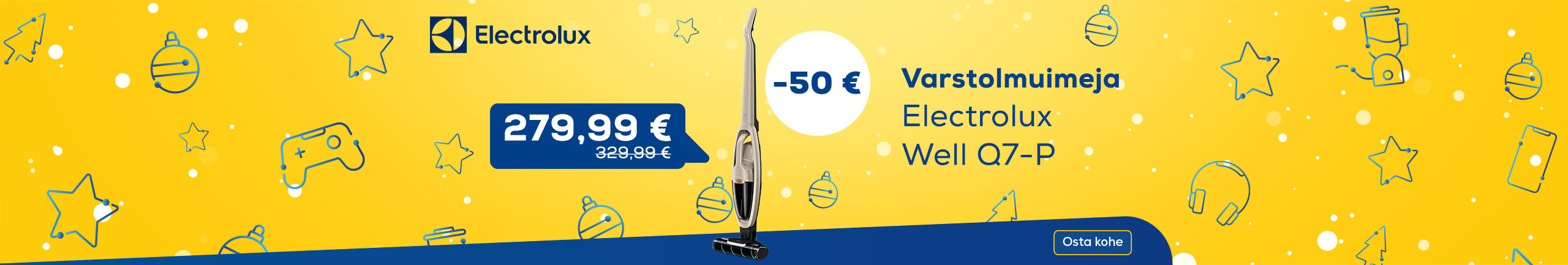 Discover Electrolux vacuums