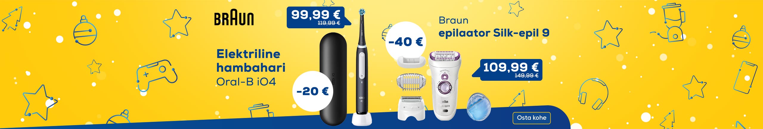 Braun and Oral-B products with good price!