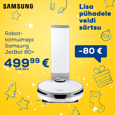 Christmas Gift ideas. Robot vacuum cleaner Samsung JetBot 80+