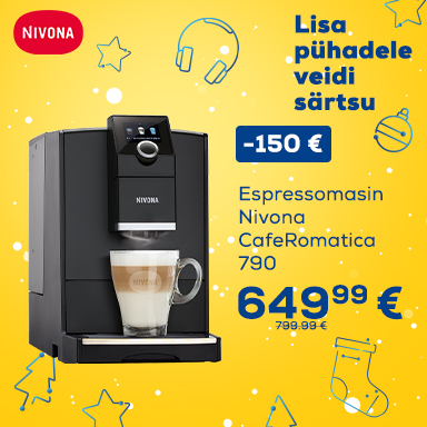 Parimad jõulukingid. Espressomasin Nivona CafeRomatica 790