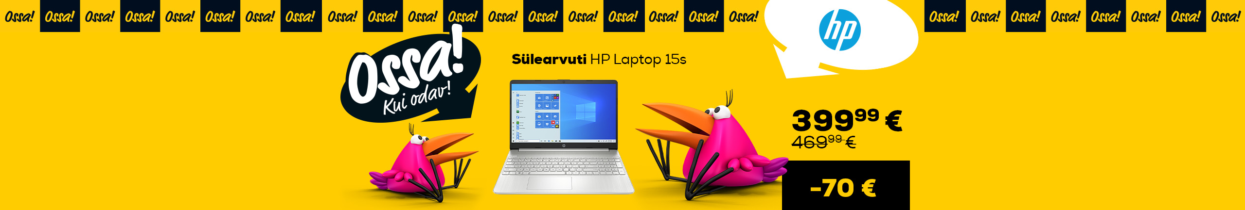 Ossa! Winter 2022 HP Laptop 15s