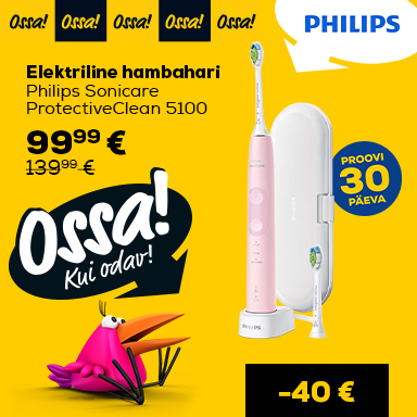 Ossa! Winter 2022. Electric toothbrush Philips Sonicare ProtectiveClean 5100