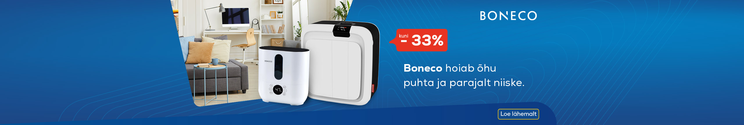 Boneco hoiab õhu puhta ja parajalt niiske