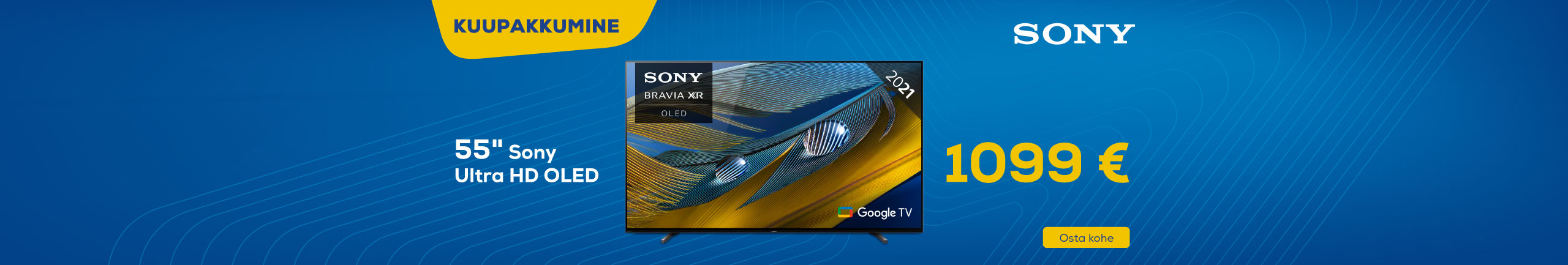55'' Ultra HD OLED-teler Sony