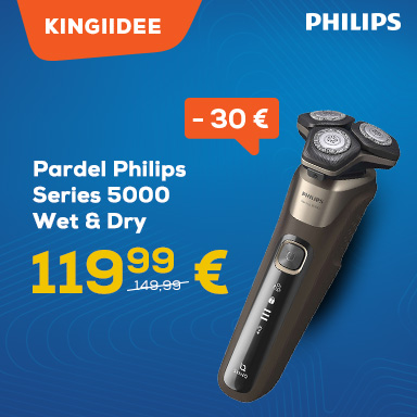 Sõbrakuu kingiideed. Pardel Philips Series 5000 Wet & Dry