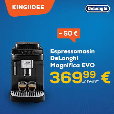 Valentine's month gift ideas. Espresso machine DeLonghi Magnifica EVO
