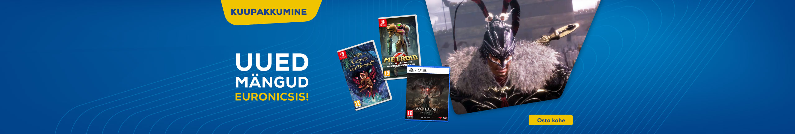New games and gaming accessories!