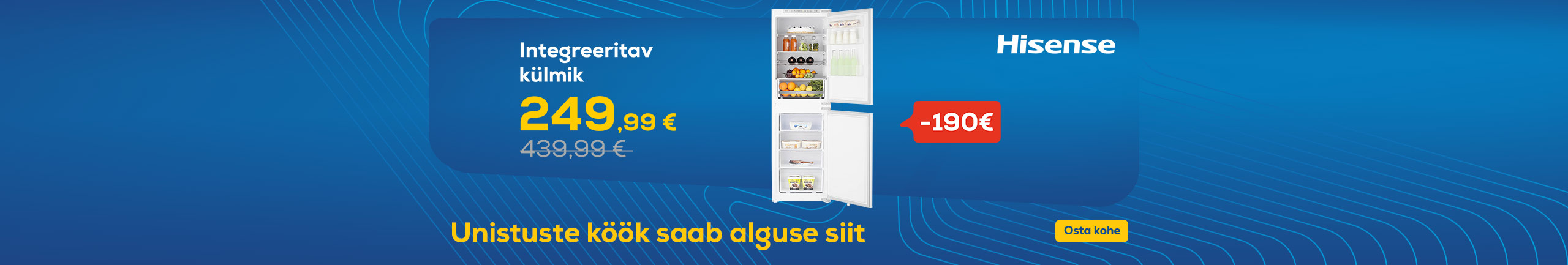 Built-in refrigerator Hisense