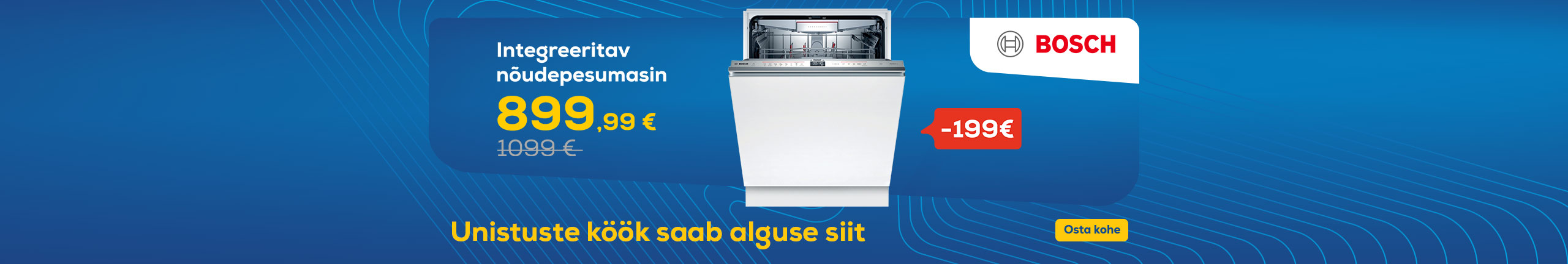 Built-in dishwasher Bosch