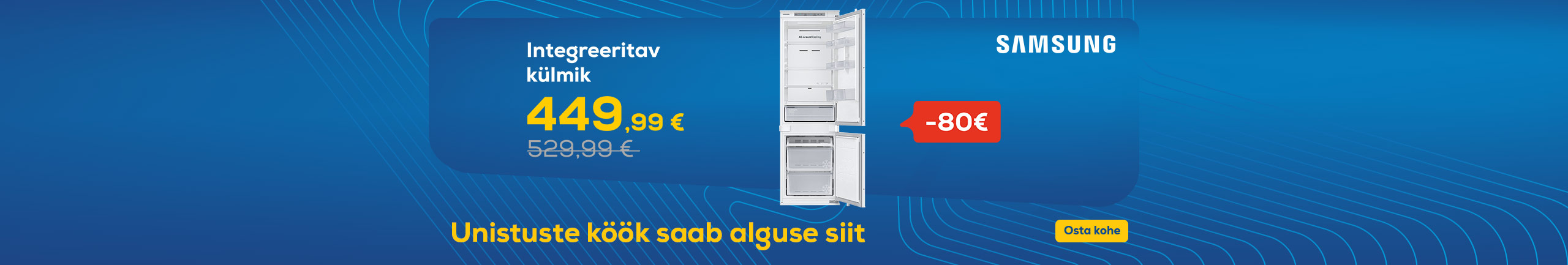 Built-in refrigerator Samsung