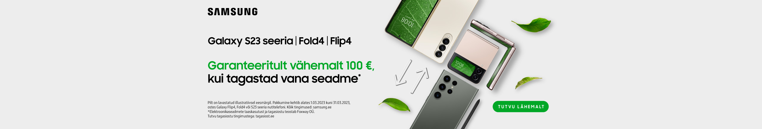 Samsung Galaxy trade-in promotion