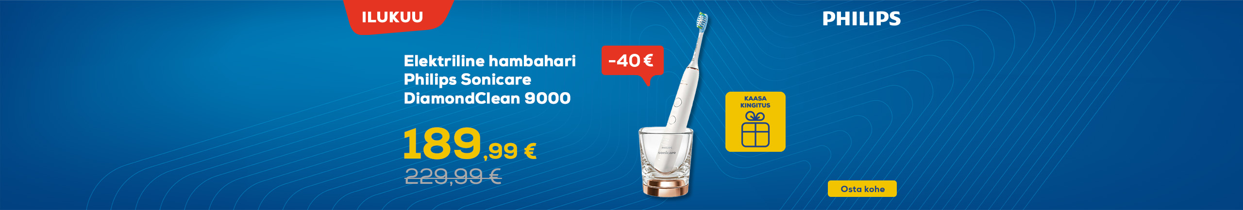 Beauty month offers - Philips Sonicare toothbrush