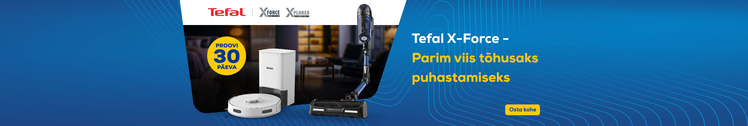 Discover Tefal vacuums