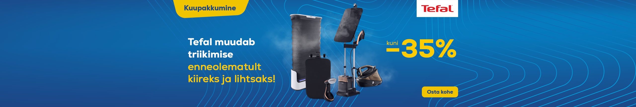 Discover Tefal garment care products