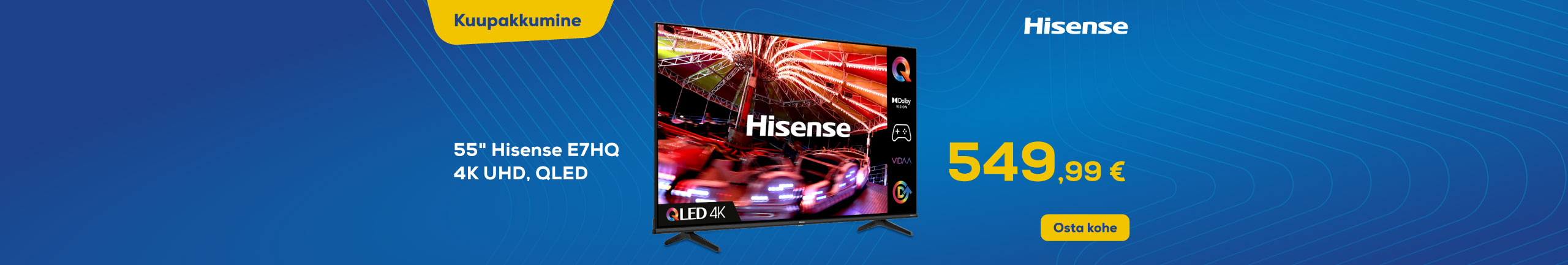 Hisense TV E7HQ