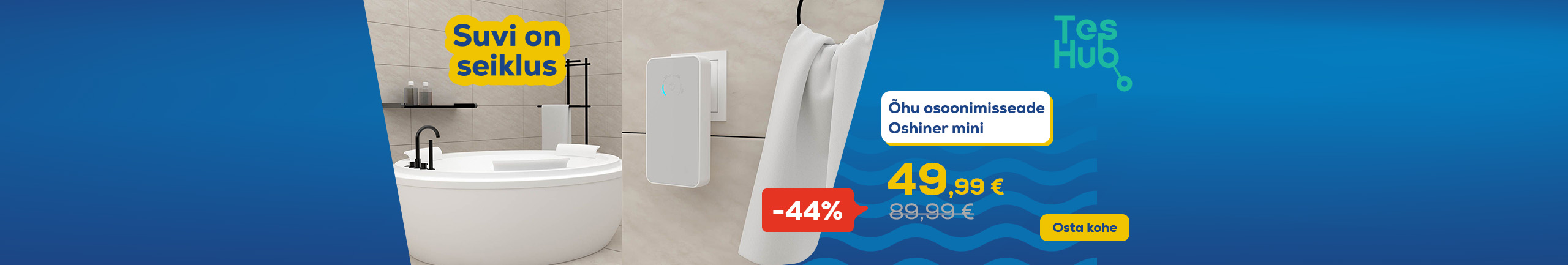 Suvi on seiklus! Õhu osoonimisseade Oshiner mini