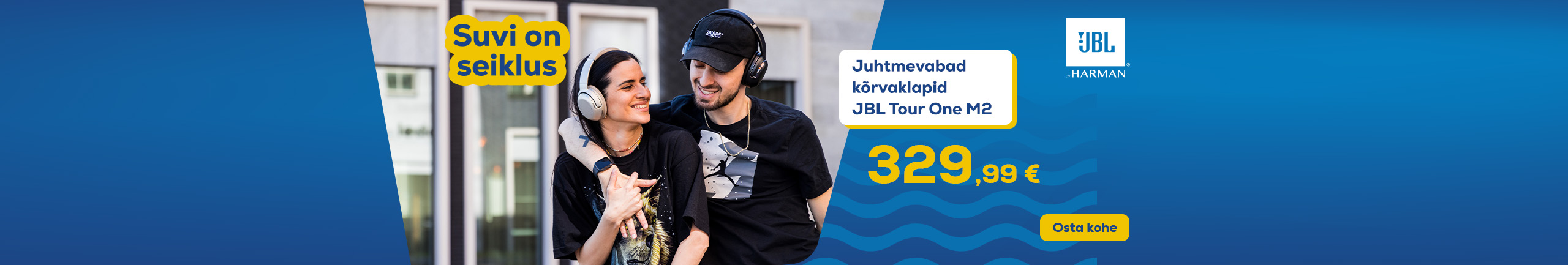 Summer is an adventure! Wireless headphones JBL Tour One M2