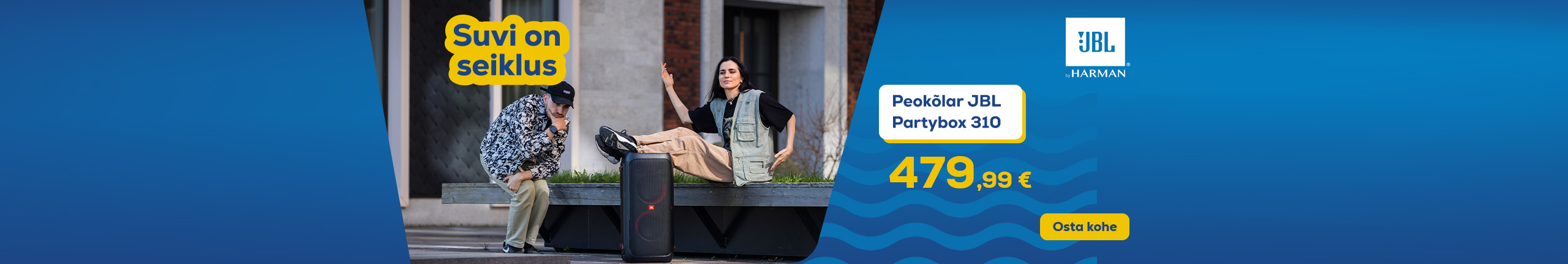 Summer is an adventure! JBL PartyBox 310