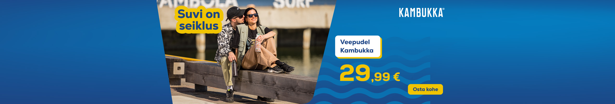 Summer adventure! Kambukka water bottle