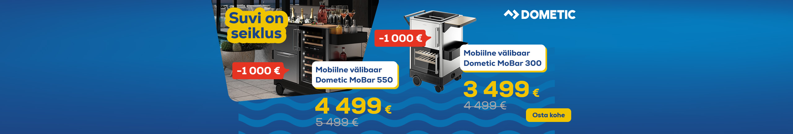 Suvi on seiklus! Mobiilne välibaar Dometic MoBar