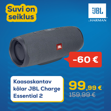 Suvi on seiklus! Kaasaskantav kõlar JBL Charge Essential 2