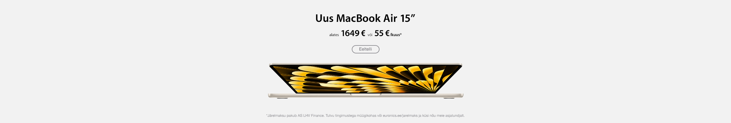 Apple Macbook Air 15"
