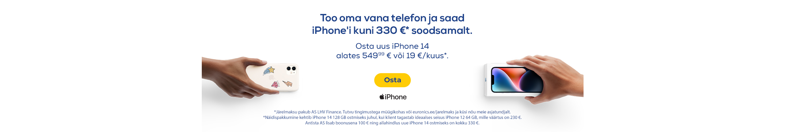 Apple iPhone tagasiostu kampaania