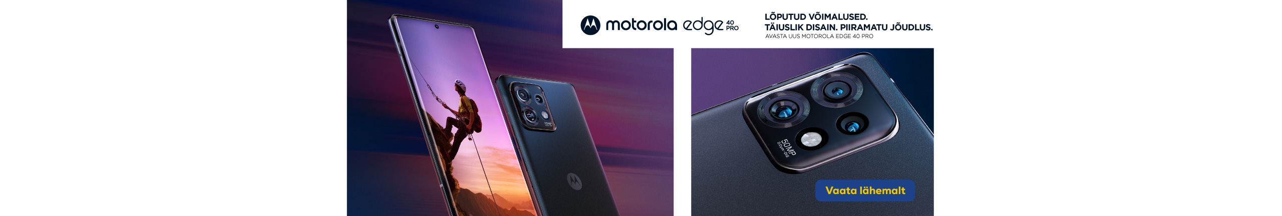 Uus Motorola Edge 40 Pro Euronicsis!