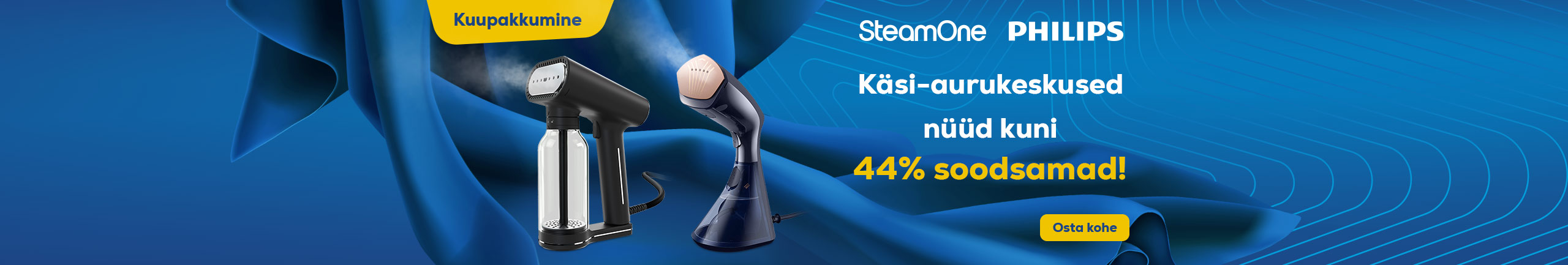 Hand steamers up to -44%