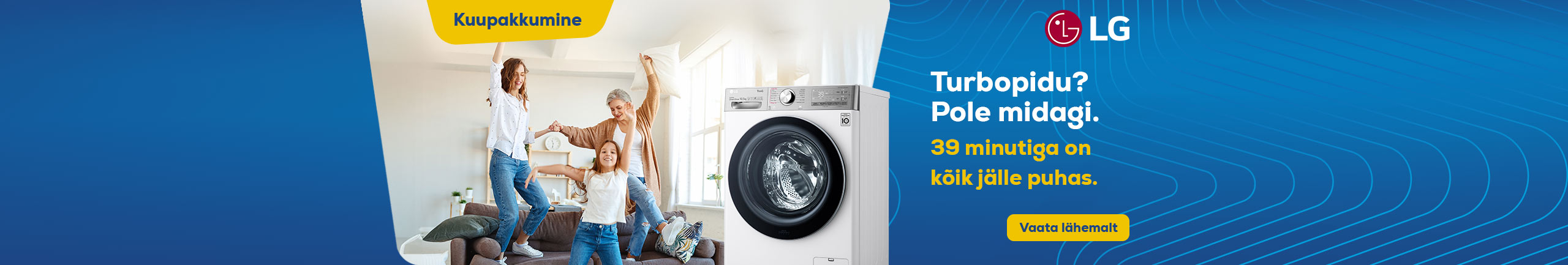 Discover LG washing machines