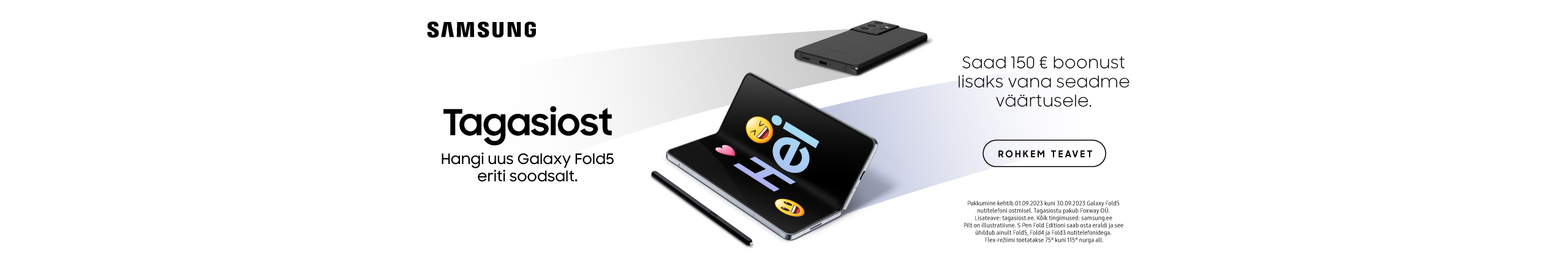 Samsung Galaxy tagasiostukampaania