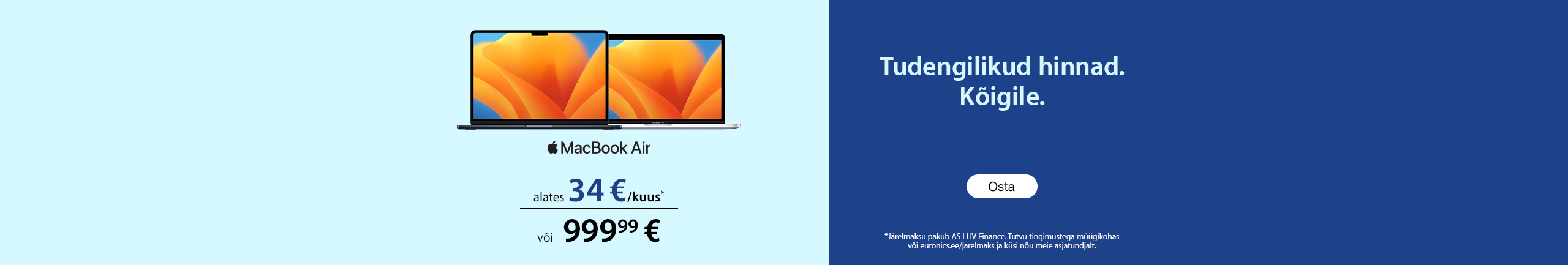 Tagasi kooli! Apple MacBook Air