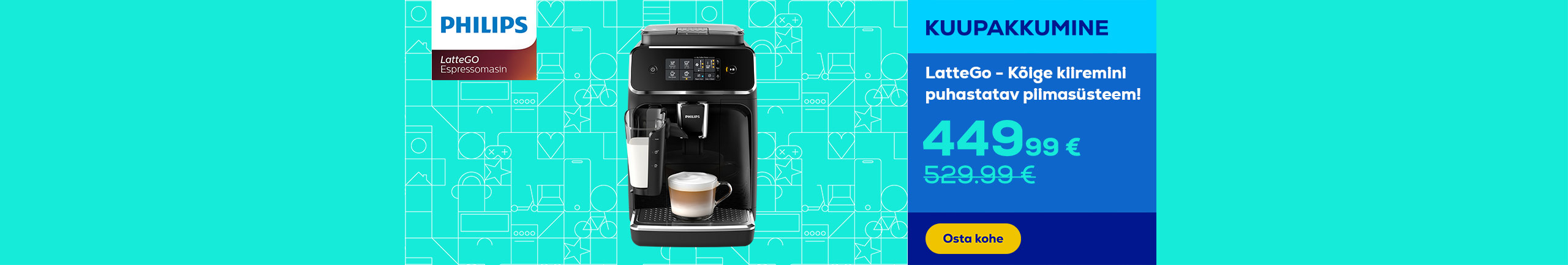 Philips LatteGo sale