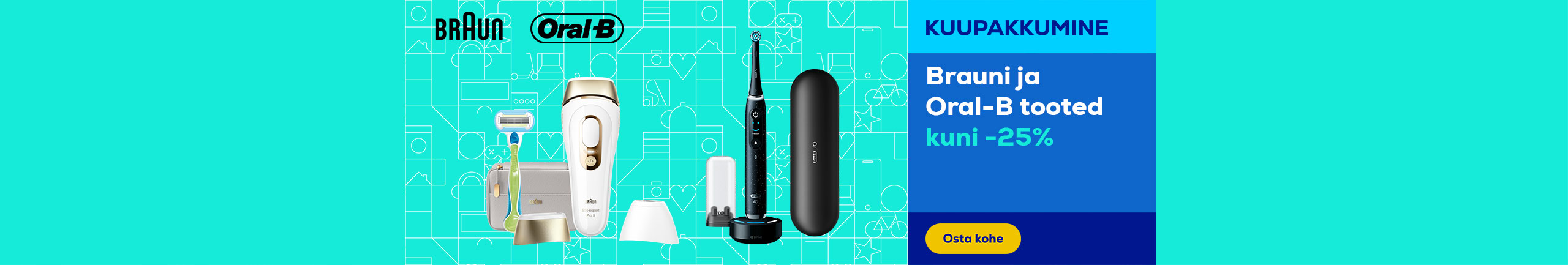 Brauni ja Oral-B tooted kuni -25%