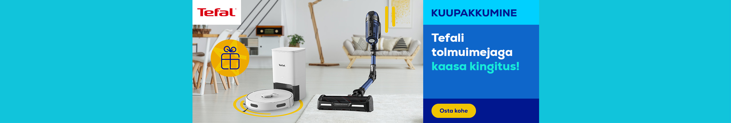 Discover Tefal vacuums!