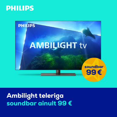 Philips Ambilight teleriga Philips soundbar 99€ eest