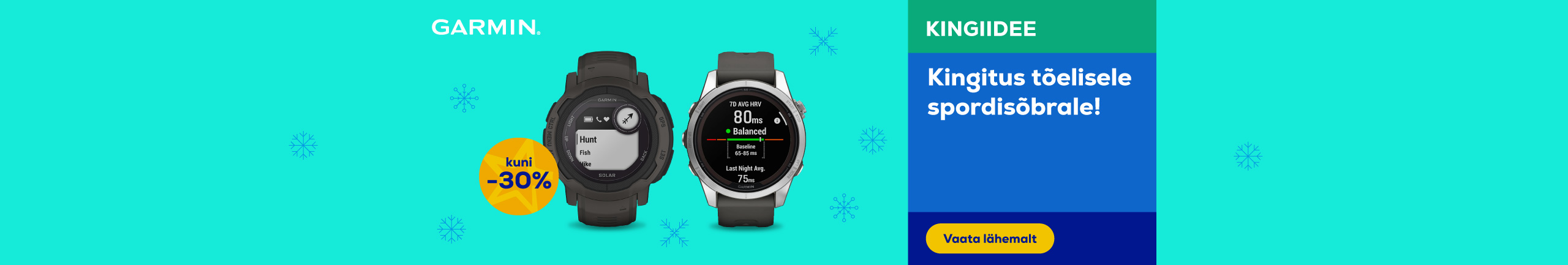 Garmin - great gift for a true sportslover!