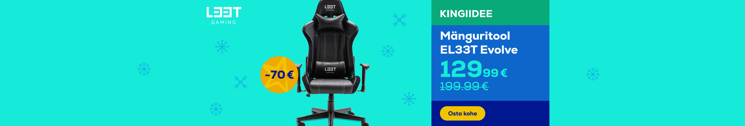 Gaming chair EL33T 