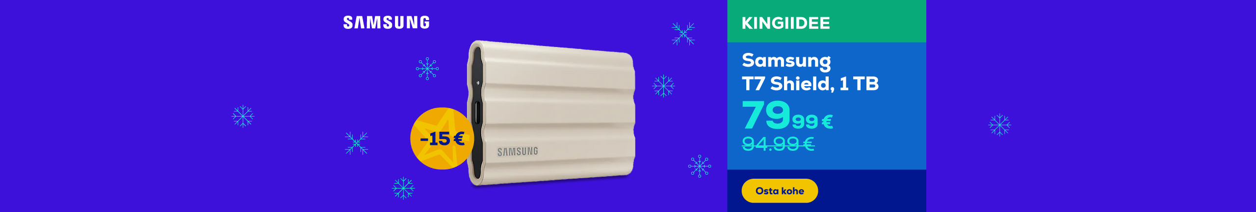Samsung SSD T7 Shield