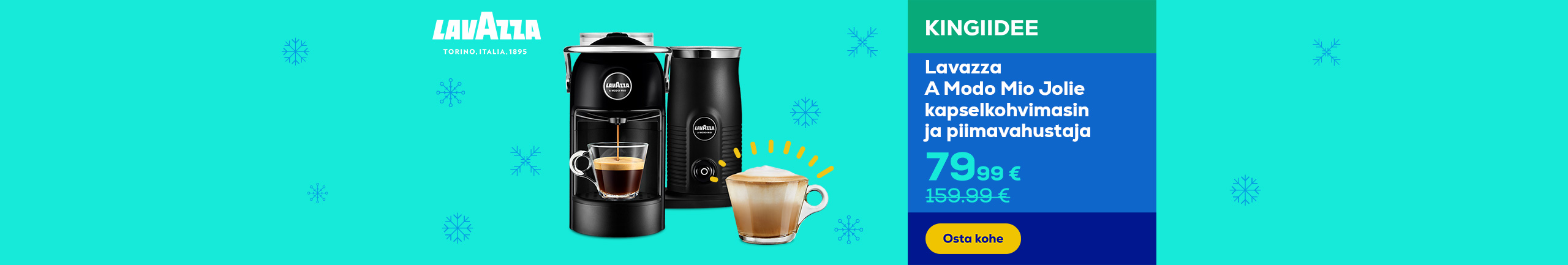 Lavazza capsule coffee machines with a good price!
