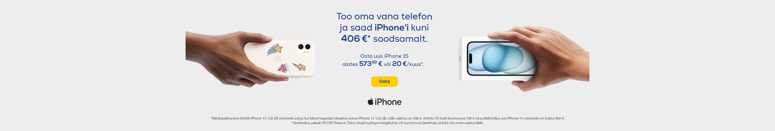 Apple iPhone tagasiostu kampaania