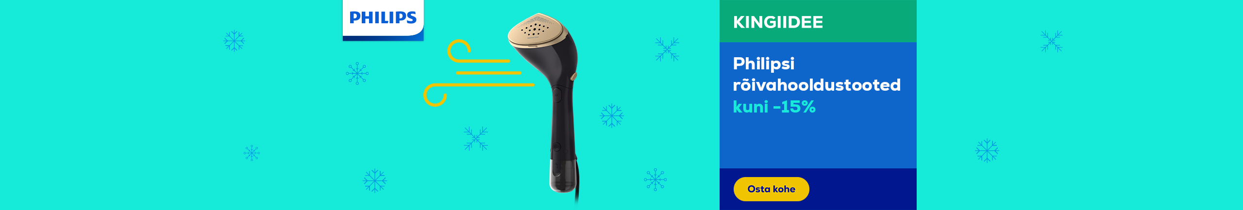 Philips garment care products up to -15%